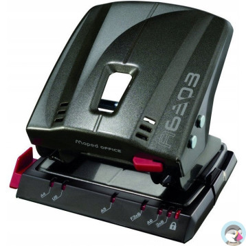 Dziurkacz ADVANCED METAL grafitowy 35 kartek MAPED 630311