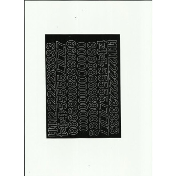 Cyfry samoprzylepne 1,5cm (8) zielone ARTDRUK Cyfry samoprzylepne 1,5cm (8) zielone ARTDRUK