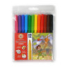 Flamastry szkolne 12 kolorów w etui 7710/2AB KOH-I-NOOR