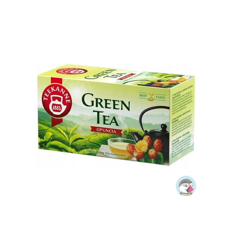 Herbata TEEKANNE zielona (20 torebek x 1,75g) Opuncja