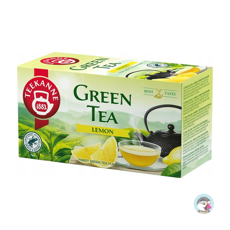 Herbata TEEKANNE zielona (20 torebek x 1,75g) Cytryna