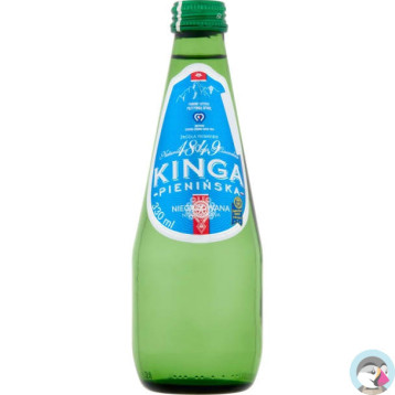 Woda mineralna KINGA PIENIŃSKA 0,3l (12szt) niegazowana butelka szkło