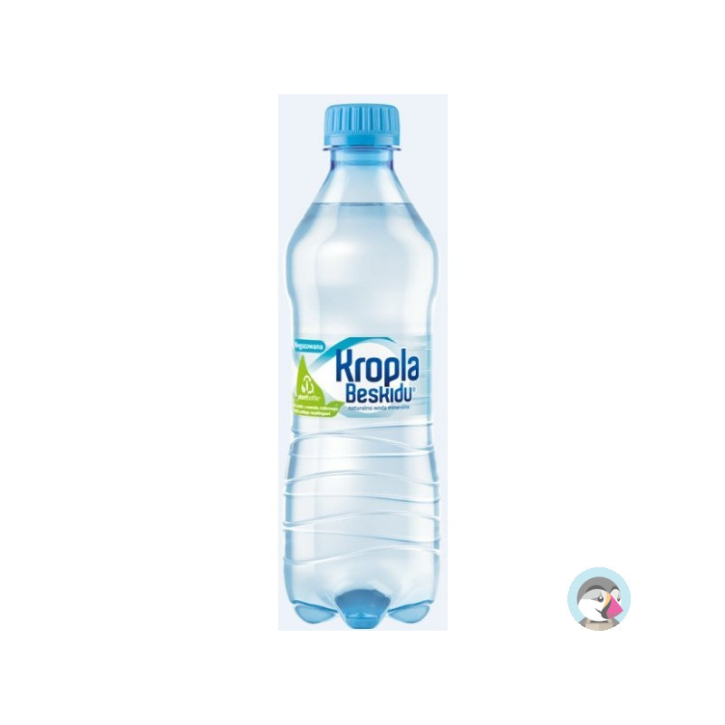 Woda KROPLA BESKIDU 0.5L (12szt) niegazowana butelka PET z kaucją
