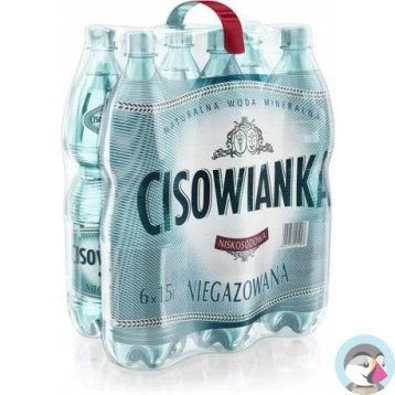 Woda mineralna CISOWIANKA 1.5L (6szt) niegazowana z kaucja