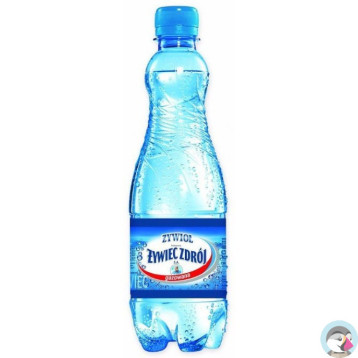 Woda źródlana ŻYWIEC ZDRÓJ 0,5L (12szt) mocno gazowana z kaucją