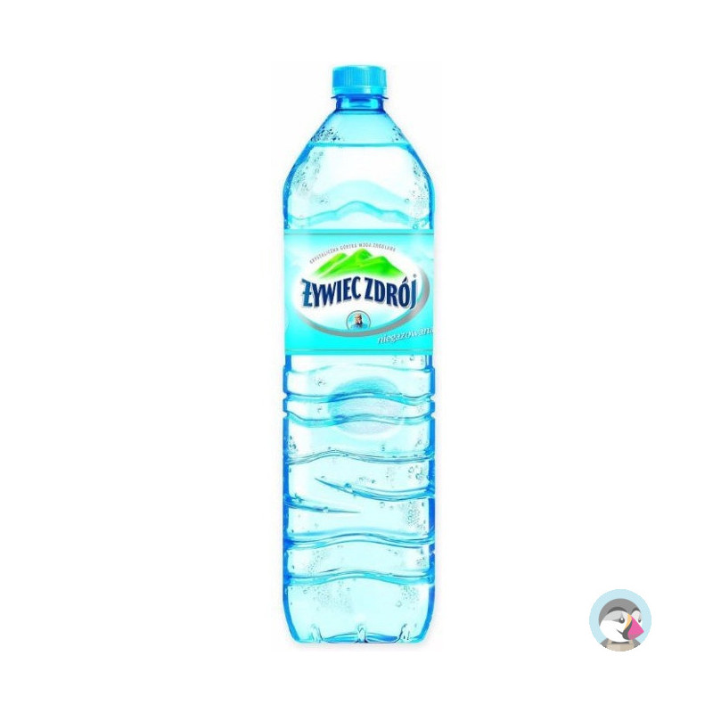 Woda źródlana ŻYWIEC ZDRÓJ 1.5L (6szt) niegazowana z kaucją