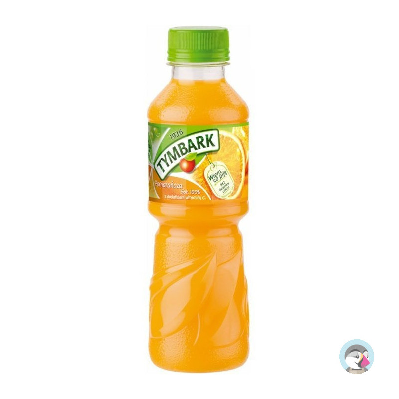 Sok TYMBARK 0.3L pomarańczowy PET z kaucją