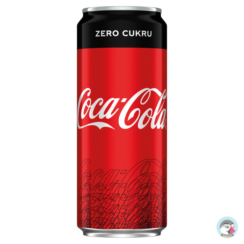 Napój COCA-COLA ZERO 0,33L (24 sztuki) puszka z kaucją