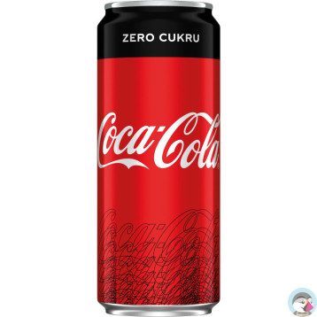 Napój COCA-COLA ZERO 0,33L (24 sztuki) puszka z kaucją
