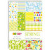 Blok z motywami A4 15k SPRING 30 motywów HA3808 2030-S HAPPY COLOR