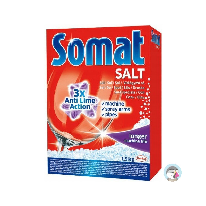 Sól do zmywarek SOMAT 1.5kg machine