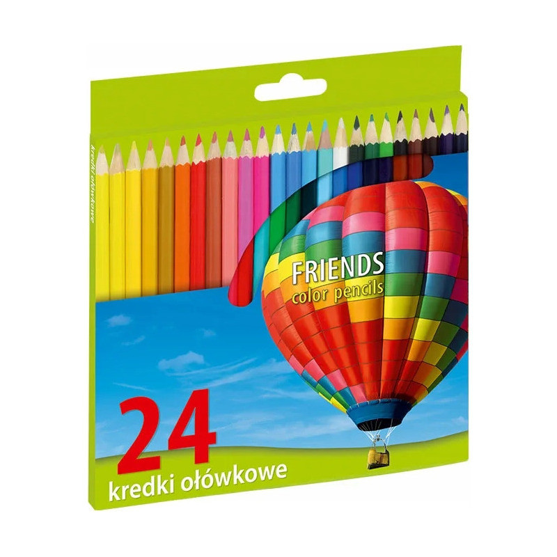 Kredki 24 kol.FRIENDSHIP/UNION 170-1377