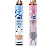 Kredki ołówkowe 12 kolorów KIDS w tubie 400174526 OXFORD