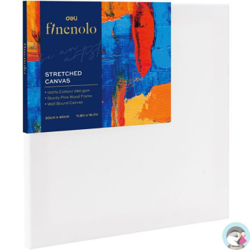 Podobrazie malarskie FINENOLO 30x40cm 280g/m2 100% bawełna EC279-7 DELI