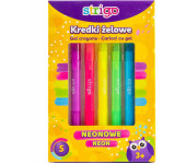 Kredki żelowe neonowe STRIGO SSC119