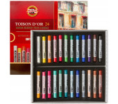 Kredki pastele suche 24kol 8514 KOH-I-NOOR