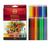 Kredki akwarelowe MONDELUZ 36 kolorów 3719 KOH-I-NOOR
