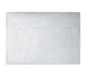 Koperta B7 PEARL srebrny 120g (10szt.) 280514 Galeria Papieru
