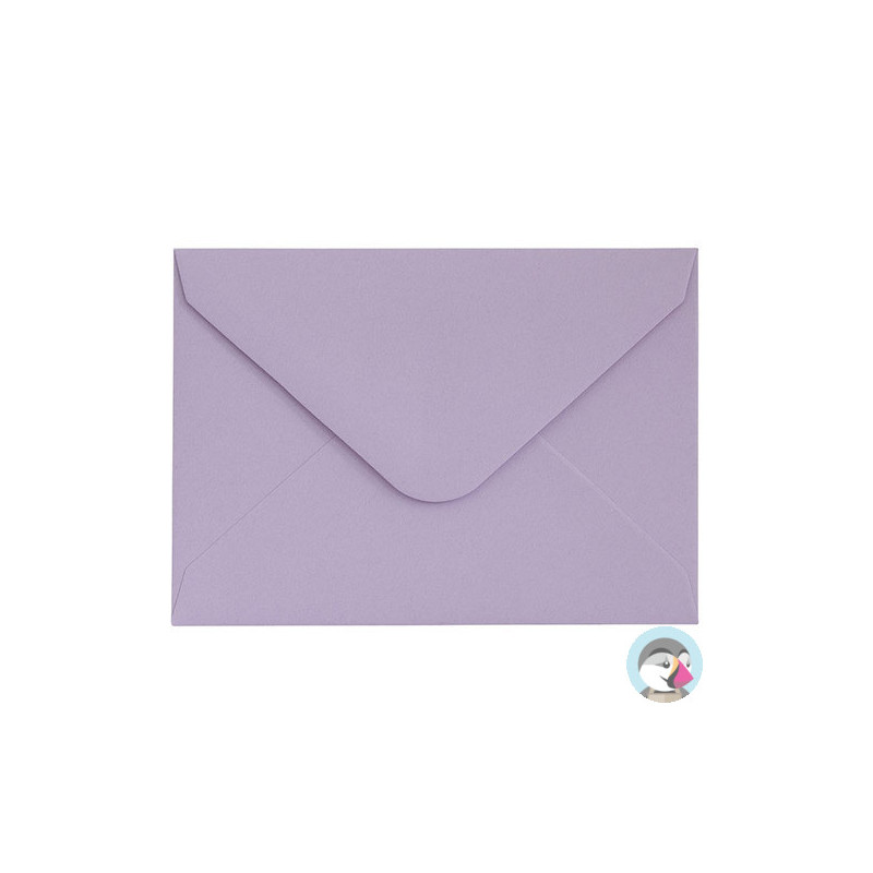 Koperta 70x100 gładki lawendowy satyna 130g/m2(10sztuk) 280434 Galeria Papieru
