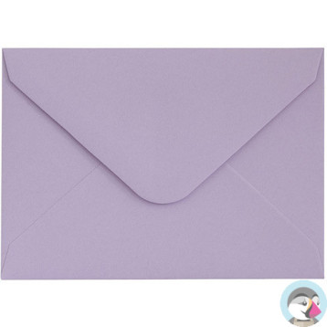 Koperta 70x100 gładki lawendowy satyna 130g/m2(10sztuk) 280434 Galeria Papieru