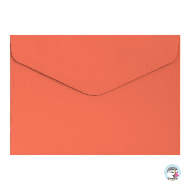 Koperta C6 gładki koralowy 120g. (10szt.) 280281 Galeria Papieru