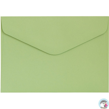 Koperta C6 gładki jasnozielony satynowany 130g. (10szt.) 280233 Galeria Papieru