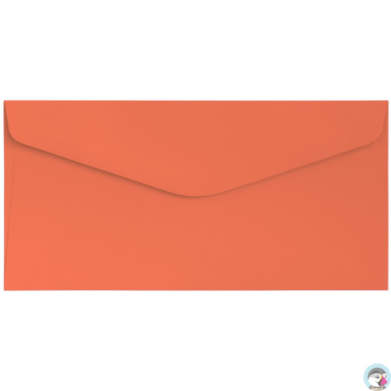Koperta DL gładki koralowy 120g. (10szt.) 280181 Galeria Papieru