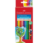 Kredki GRIP 2001 12szt.op.kart FC 112412 201170 FABER-CASTELL