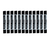 Kredki pastele suche czarne (12 szt.) 8500-12 KOH-I-NOOR