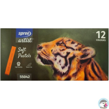 Pastele suche extra fine 12 kolorów SPREE artist PAS-550420-00101
