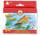 Kredki TRIO WAX JUMBO 24 kol. 10mm 8274/2 KOH-I-NOOR