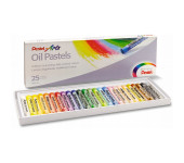 Kredki pastele olejne PENTEL 25kolorów PHN25