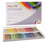 Kredki pastele olejne PENTEL 50kolorów PHN50