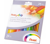 Kredki ołówkowe PENTEL 24 kolory CB8-24U