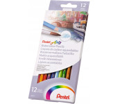 Kredki akwarelowe PENTEL 12 kolorów CB9-12