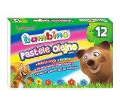 Pastele olejne Zestaw 12 kolorów Kredki BAMBINO St.Majewski