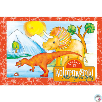 Kolorowanki B5 Galeria 13 dinozaury GAL-110 Michalczyk i Prokop