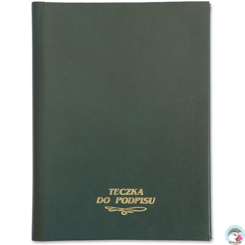 Teczka do podpisu 20k zielona 920-030 WARTA