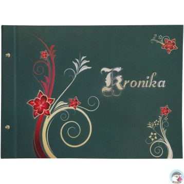 Kronika A3 malowana pozioma zielona 415x297mm 1829-319-067 WARTA