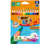 Kredki EVOLUTION TRIANGLE 10+2 829735/8871462 BIC
