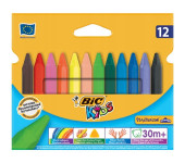 Kredki świecowe 12kol. Plastidecor Triangle 8297733 BIC
