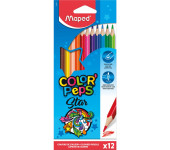 Kredki trójkątne MAPED COLORPEPS 12kolorów 183212