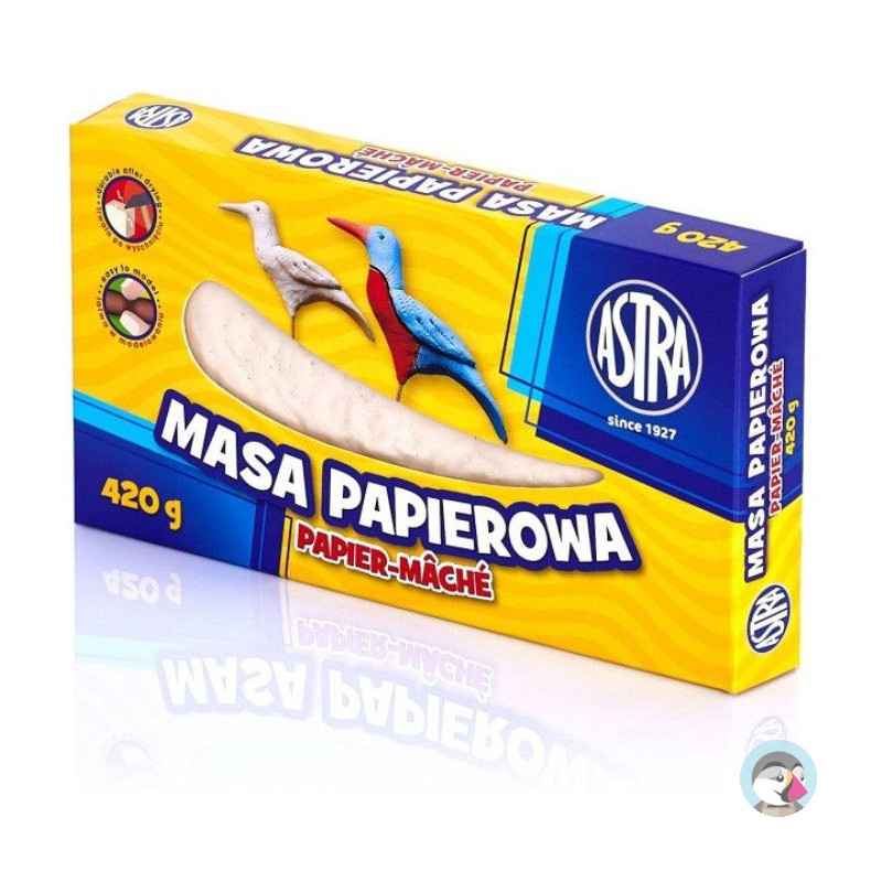Masa papierowa plastyczna Papier-Mache 420g 83814901 ASTRA