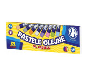 Pastele olejne zestaw 24 kolory kredki 313112002 ASTRA