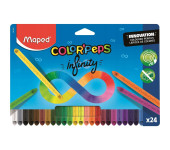 Kredki MAPED Infinity z grafitu 24 szt kartonowe etui 861601