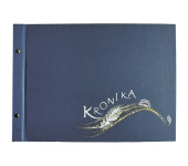 Kronika A3 malowana pozioma granatowa 415x297mm 1829-319-066 WARTA