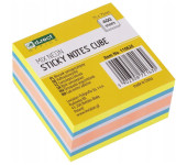 Bloczek samoprzylepny 75x75mm 400k mix neon mango D.RECT (110626)