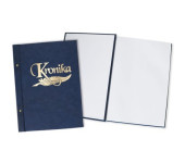 Kronika A3 310x420 pionowa granatowa złocona 319-078 WARTA