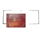 Kronika 345x255mm pozioma bordo złocona 1829-319-030 WARTA