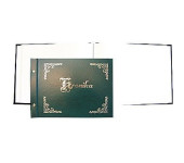 Kronika 345x255mm pozioma zielona złocona 1829-319-032 WARTA